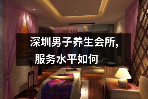 深圳男子养生会所,  服务水平如何
